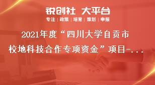 2021年度“四川大學(xué)自貢市校地科技合作專項資金”項目-成果轉(zhuǎn)化項目資金支持方式及支持范圍獎補政策